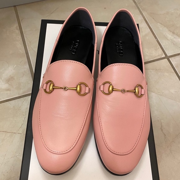 Authentic Gucci Brixton Loafer in Perfect Pink